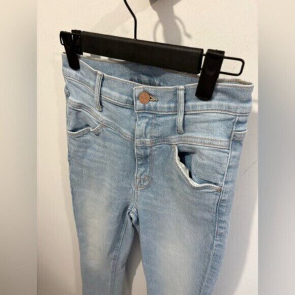 ⭐️ MOTHER Dazzler yoke front ankle jeans - Picture 6 of 8